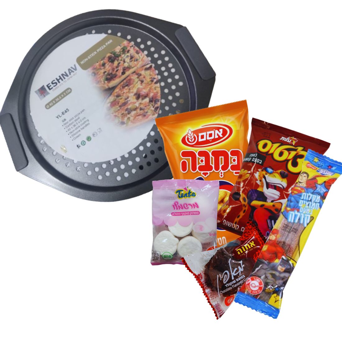 מגש פיצה ומתוקים מגש פיצה ומתוקים