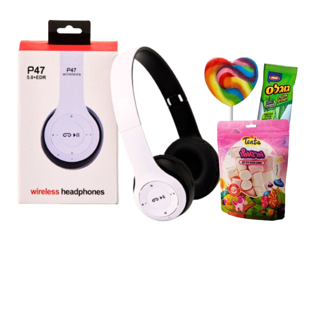 אוזניות בלוטוס ומתוקים אוזניות בלוטוס ומתוקים