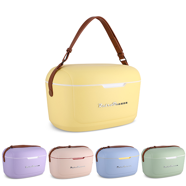 צידנית קשיחה רצועת כתף עור נפח 12 ליטר צידנית קשיחה רצועת כתף עור נפח 12 ליטר