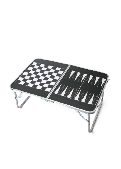 שולחן פיקניק מתקפל עם לוח שש בש דמקה שחמט שולחן פיקניק מתקפל עם לוח שש בש דמקה שחמט