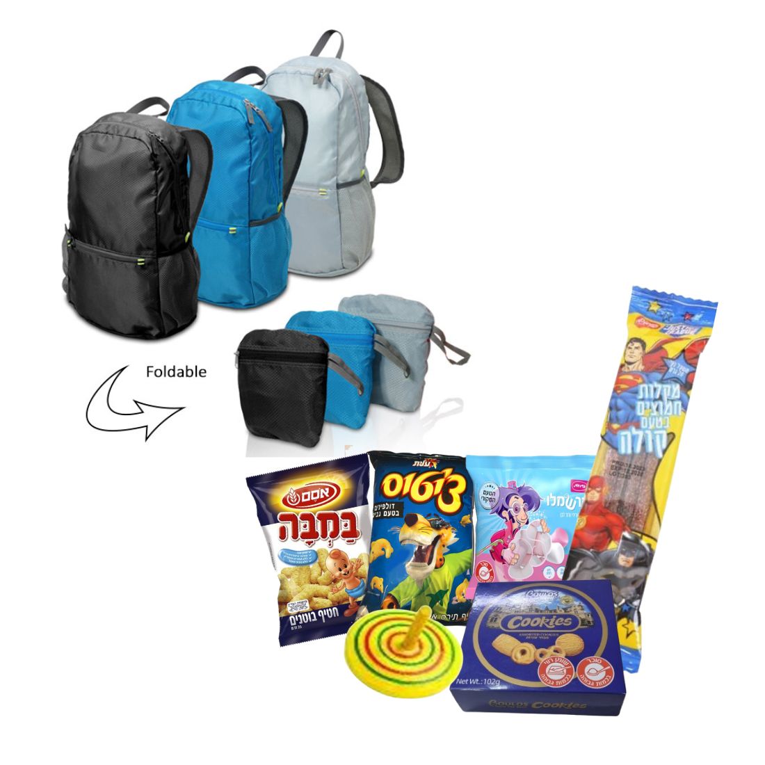 תיק מתקפל ומתוקים תיק מתקפל ומתוקים