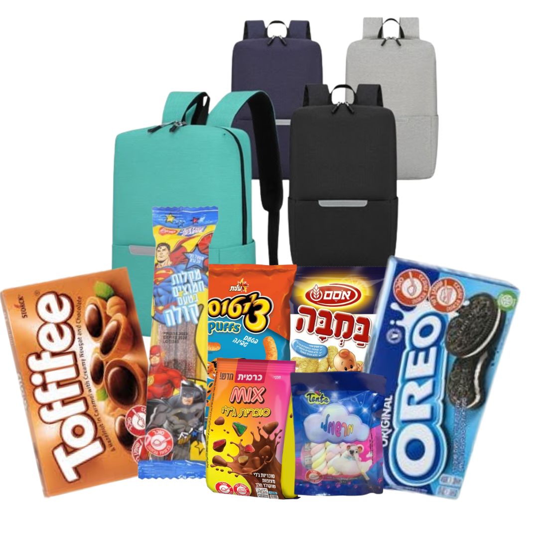 תיק במילוי ממתקים תיק במילוי ממתקים